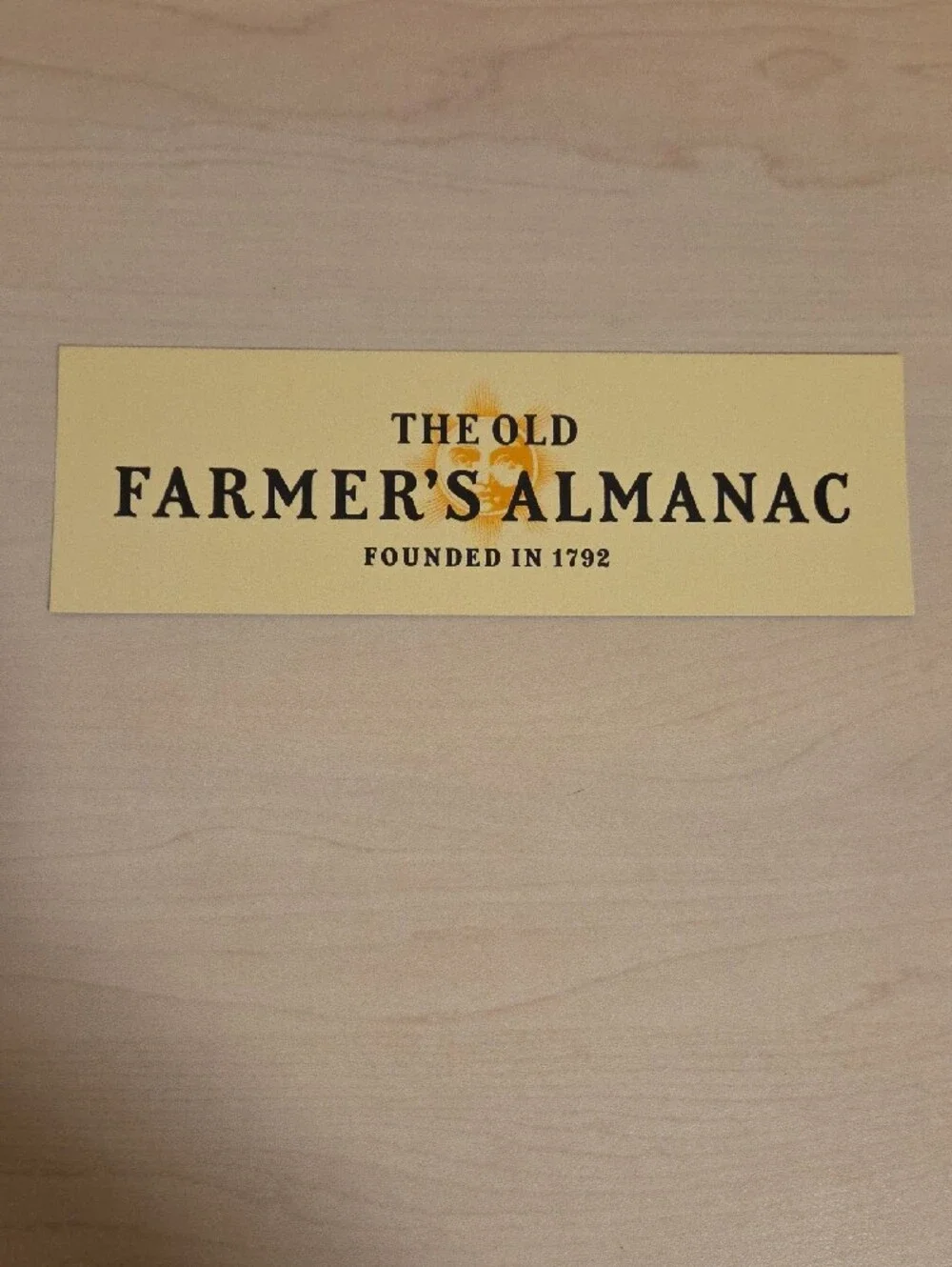 The Old Farmer's Almanac Bookmark - Monthly Native American Full Moon